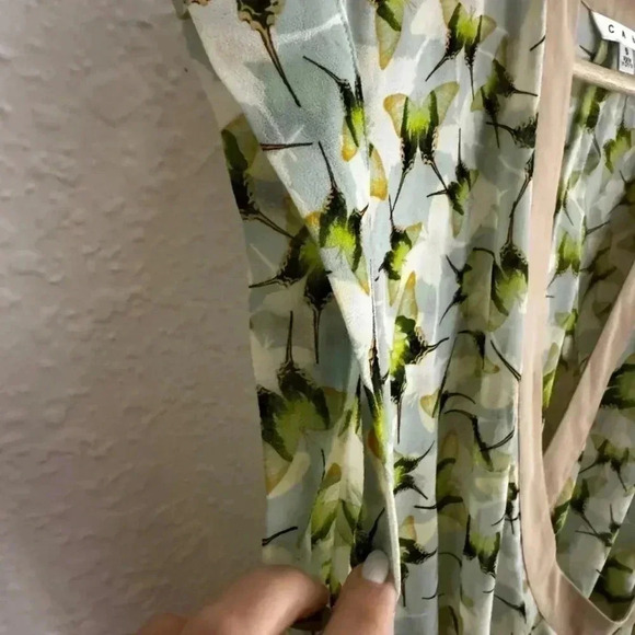 CAbi Butterfly Faux Wrap Blouse - Picture 5 of 9